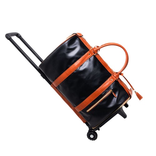 Rolling garment bag contrast - garment,