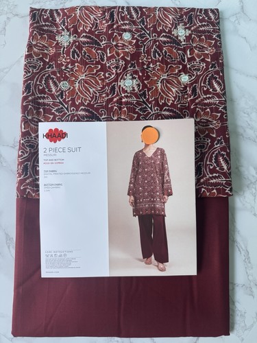 Khaadi piece embroidered - 2,