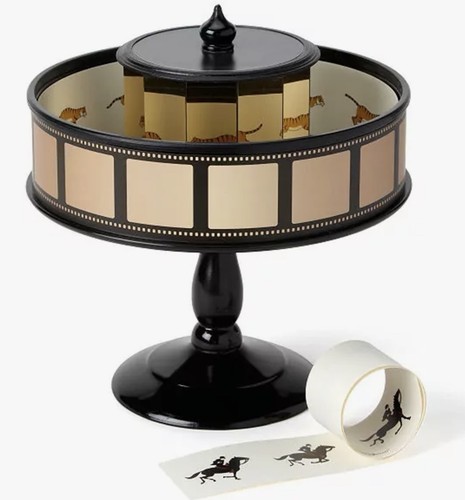 Praxinoscope animation spinner - praxinoscope,
