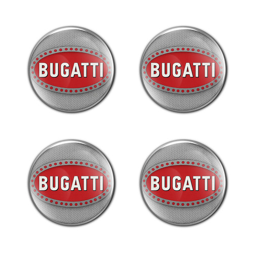 Bugatti logo stickers set - bugatti,