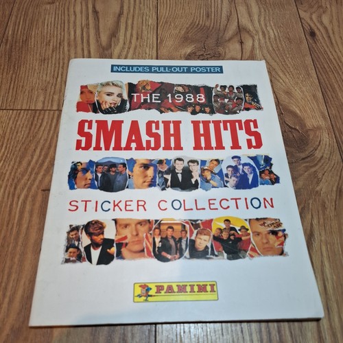 1988 smash hits panini sticker - 1988,