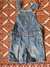 Denim Short Dungarees Age 2 -