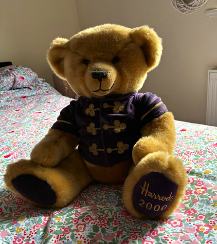 Harrods 2000 plush teddy bear - plush,