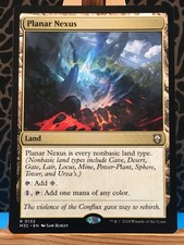 MTG - Planar Nexus. Modern Horizons 3 Commander. Rare - Colourless Land.