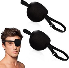 Eye Patch, 2PCS 3D Adjustable