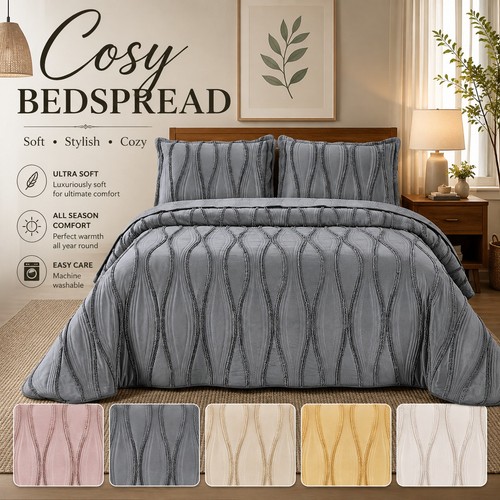 Luxury quilted bedspread - luxury,