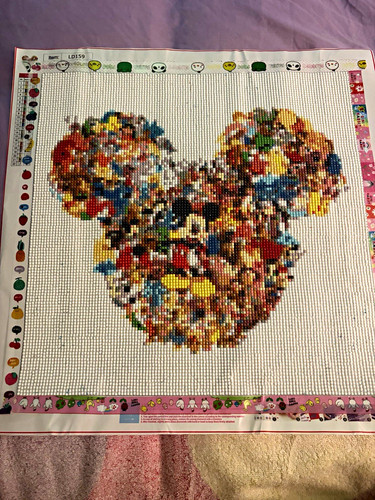 Disney character diamond art - character,