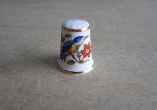 Aynsley bone china thimble - china,