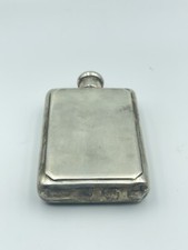 B&Co Sterling Silver Hip Flask