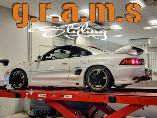 Greddy style rear bumper spats - greddy,
