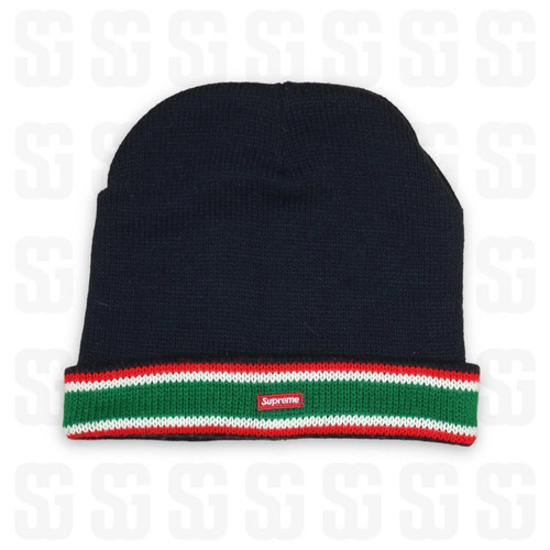 Supreme striped cuff beanie - supreme,