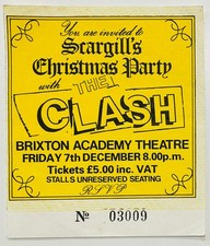 Clash Original Used Concert