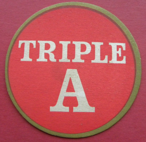 Triple beer mat - beer,