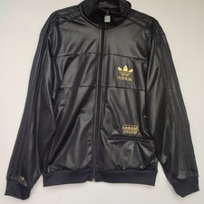 Adidas Originals Black Chile 62 Tracksuit Top Jacket | Men's Small