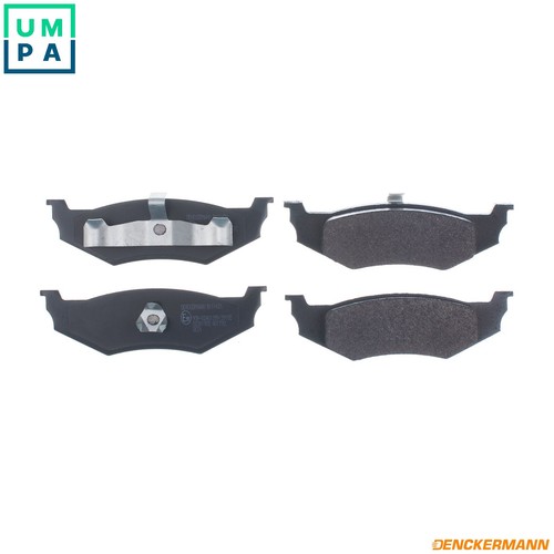 Brake pad set disc - set,