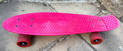 Plastic cruiser skateboard - plastic,