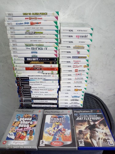 Big bundle empty video game - big,