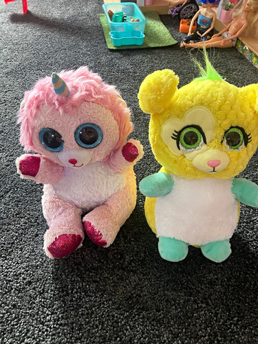 Small plush soft toys - 2x,