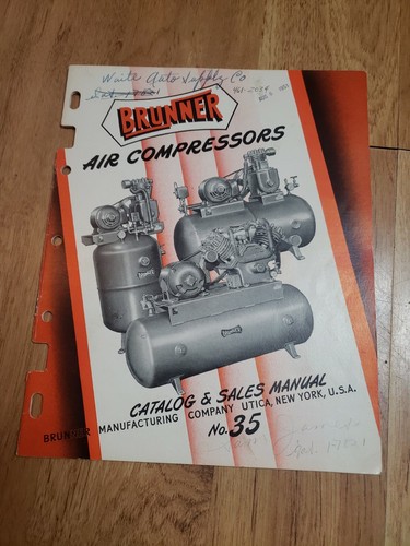 Vintage 1951 brunner - brunner, air