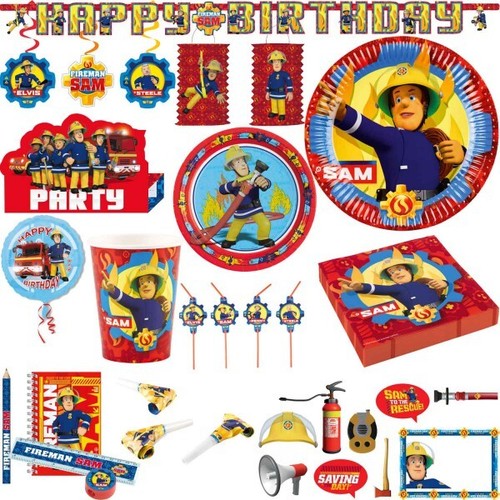 Fireman sam kids birthday - fireman,