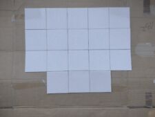 pink white cristal tiles, 15.2cm x 15.2cm, 18 tiles, 