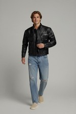 Superdry Premium Black Leather