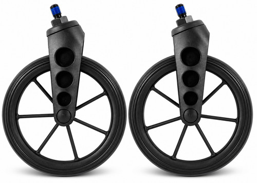 Colson pair 190x29mm black - pair,