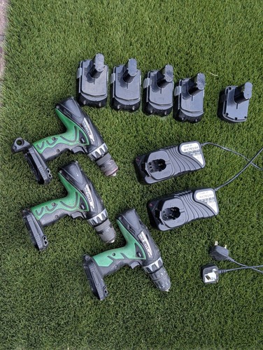 Hitachi drills chargers - drills, 2x