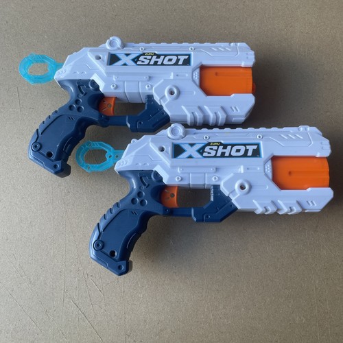 Shot white blue - x, orange