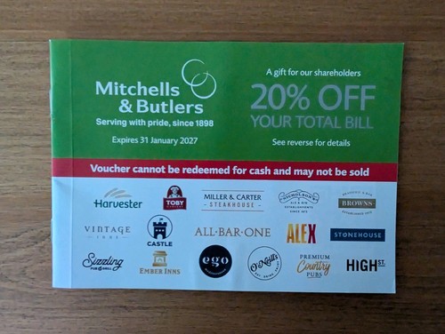 Off total bill mitchells - bill,