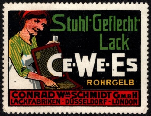 Vintage germany poster stamp - vintage,