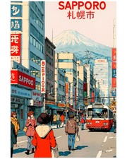 Retro Anime Sapporo Japan