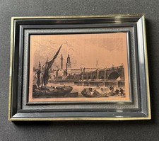 Vintage Metal Engraving “Old