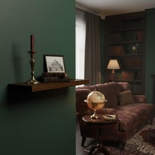 Wooden Floating Scaffold Shelf