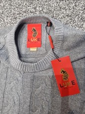 Luke Mens Jumper Brand New
