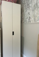 Children’s IKEA White Wardrobe With Baskets