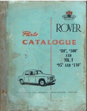 ROVER P4 80 , 95 , 100 & 110