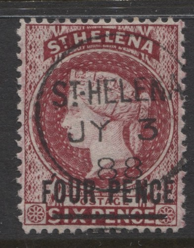 Helena 1864 80 wmk cc - -, wmk.