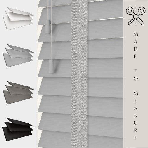 Made measure faux wood 50mm - measure,