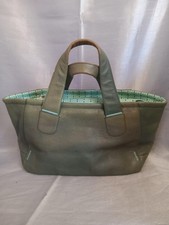 Radley Shallow Green Leather Handbag - See pics