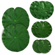8Pcs Artificial Lily Pads for