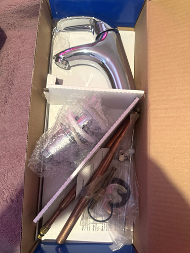 Wave chrome basin mixer - wave,