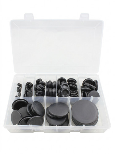 Cable blanking rubber closed - rubber, *closed*