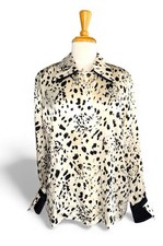 vintage ESCADA Silk Button