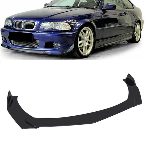 Black front bumper lip - front,