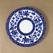 Doulton Burslem Decorative Blue and White Plate