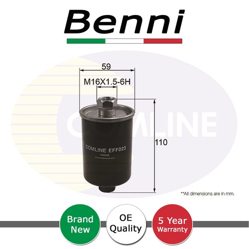 Fuel filter benni fits xk8 - fuel,