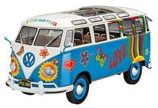 Revell 07050 Volkswagen T1 Samba Bus Flower Power (1:24 Scale) Model Kit