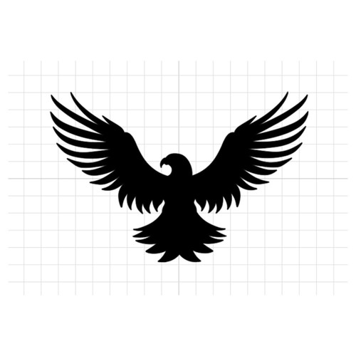Bald eagle bird vinyl - vinyl, decal