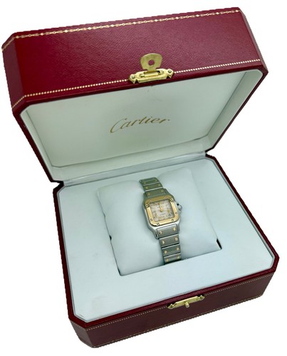 Cartier santos galbee 24mm - cartier,